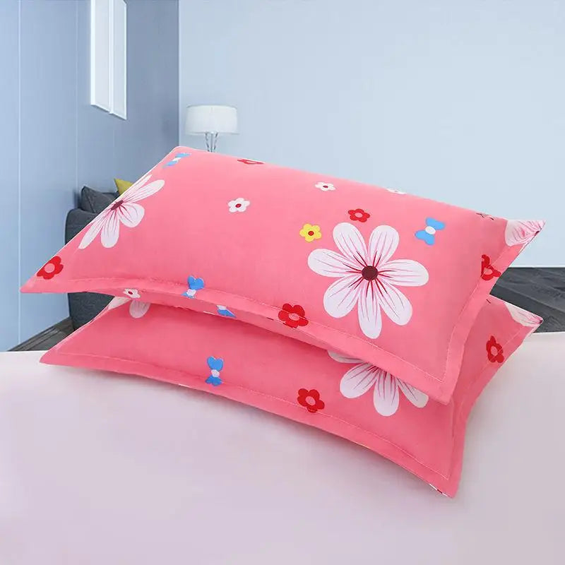 Soft Floral Non-Toxic Accent Pillowcase