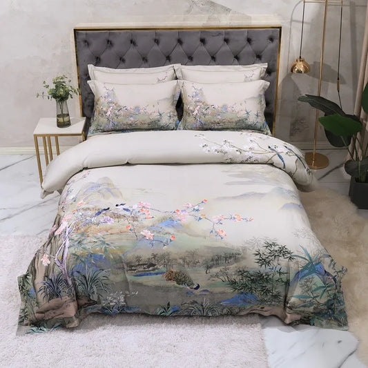 Idyllic Garden Egyptian Cotton Bedding Set