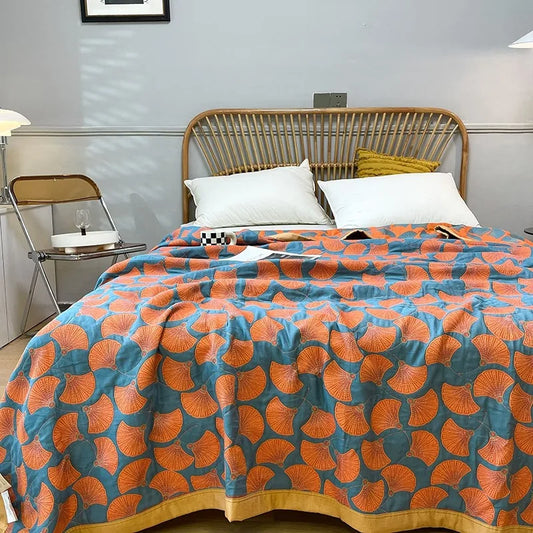 Triple-Layered Breathable Cotton Jacquard Quilt