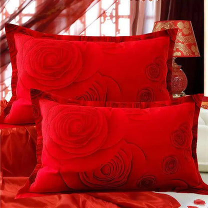 Soft Floral Non-Toxic Accent Pillowcase