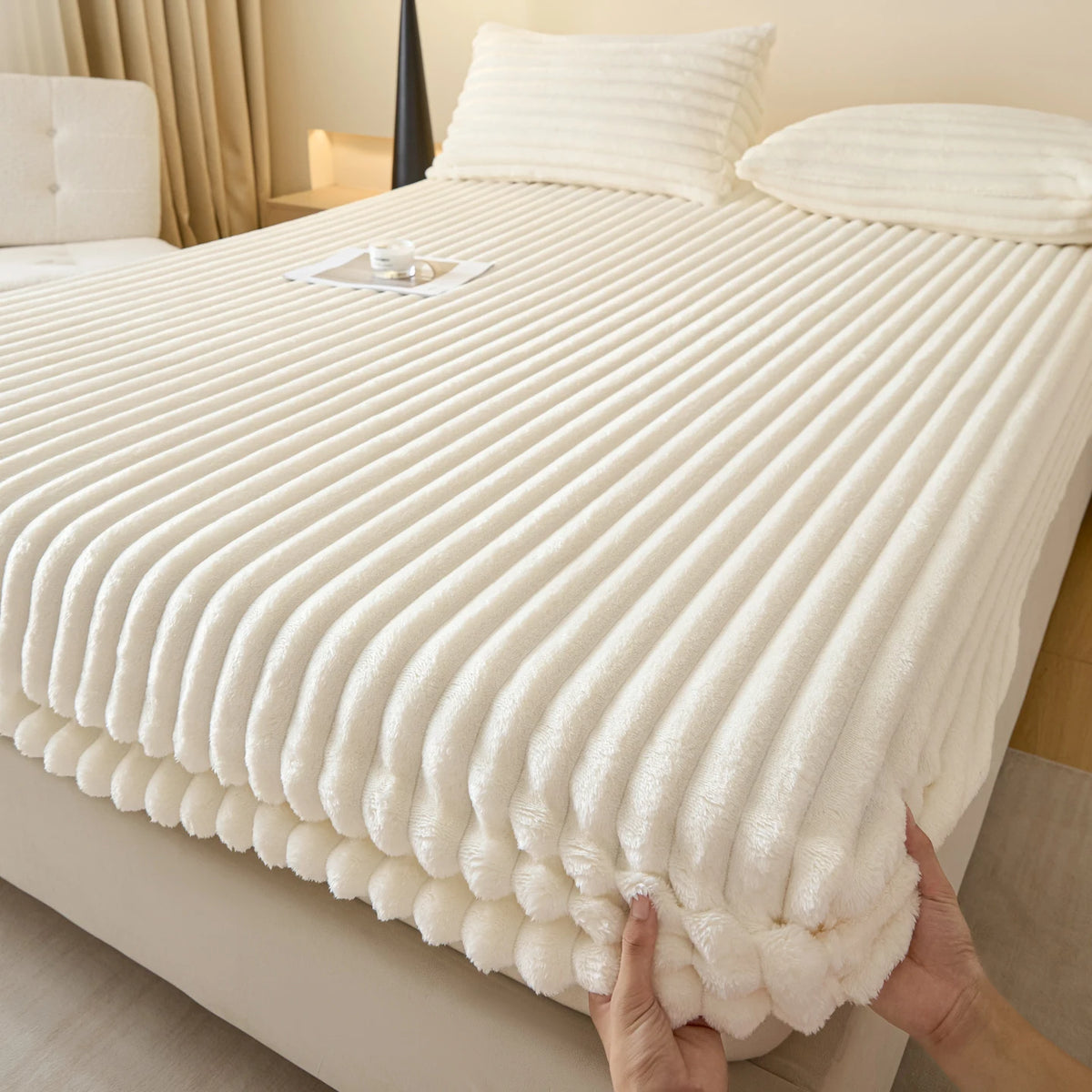 Ultra-Plush Faux Rabbit Fur Protector