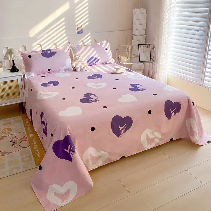 Botanical Bloom Premium Luxury Flat Sheet