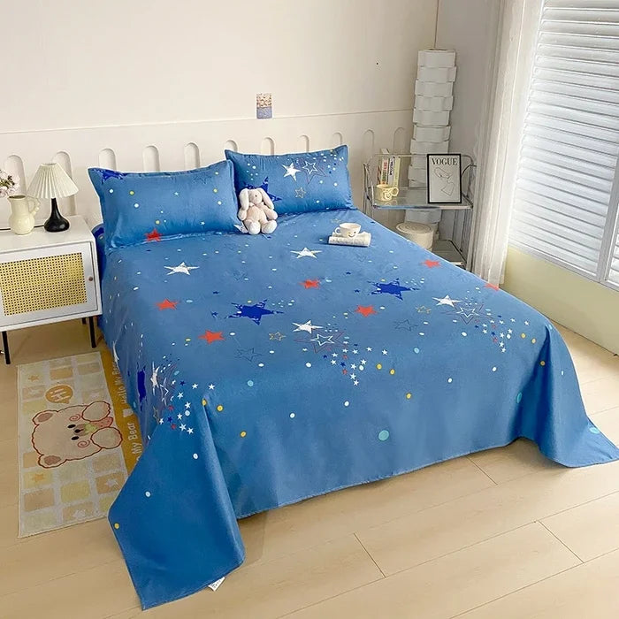Botanical Bloom Premium Luxury Flat Sheet
