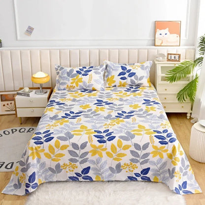Botanical Bloom Premium Luxury Flat Sheet