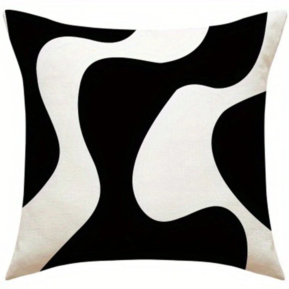Abstract geometric line printed pillowcase modern Nordic style home furnishing room decoration living room sofa cushion cover - AliExpress 15