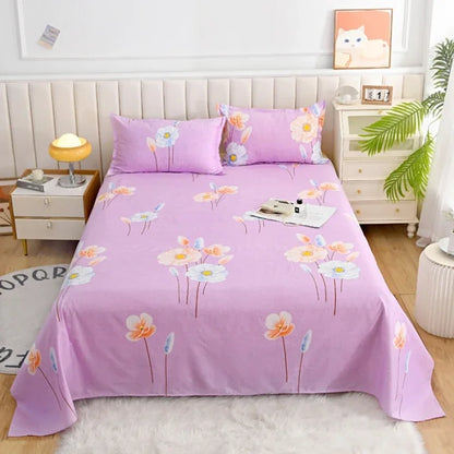Botanical Bloom Premium Luxury Flat Sheet