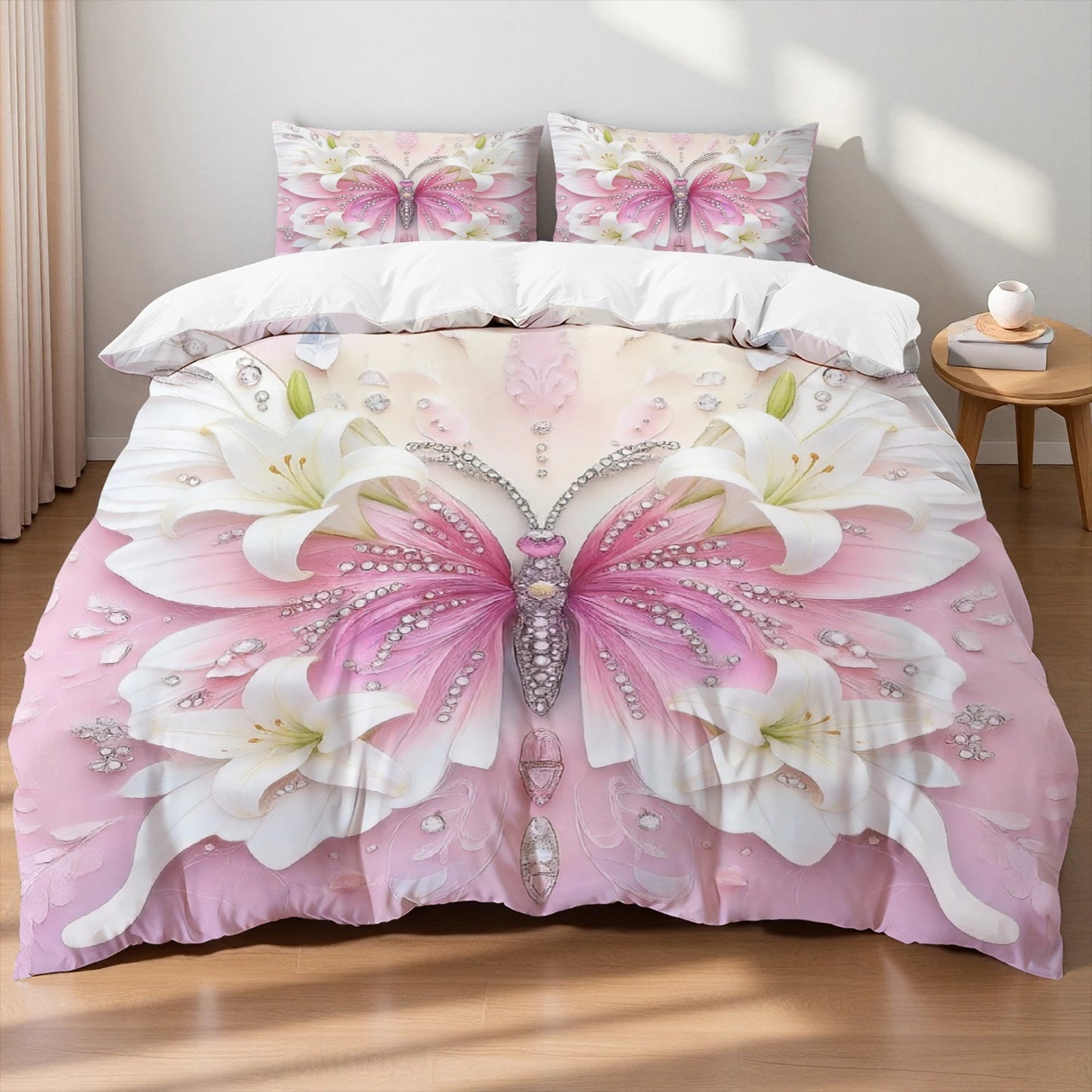 Ethereal Butterfly Fantasy Bedding Set