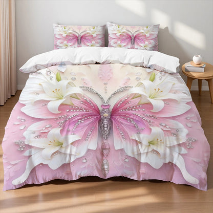 Ethereal Butterfly Fantasy Bedding Set