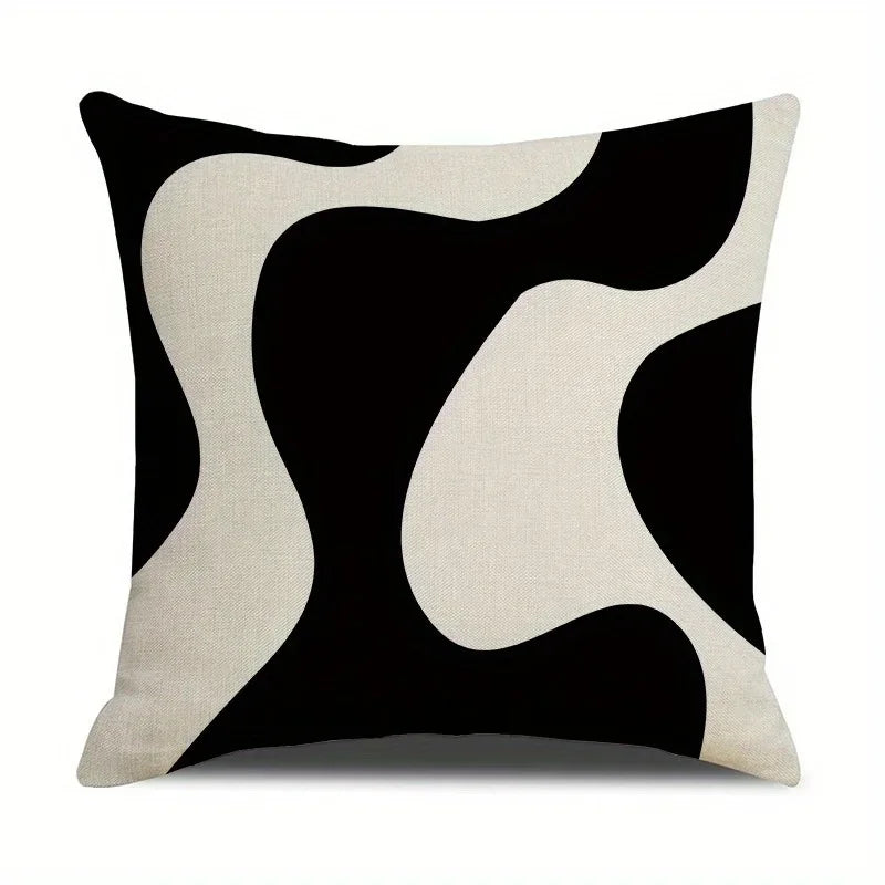 Abstract geometric line printed pillowcase modern Nordic style home furnishing room decoration living room sofa cushion cover - AliExpress 15