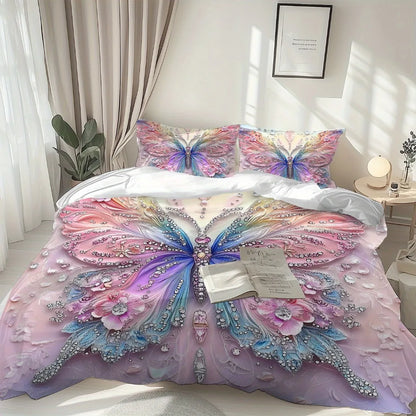 Ethereal Butterfly Fantasy Bedding Set