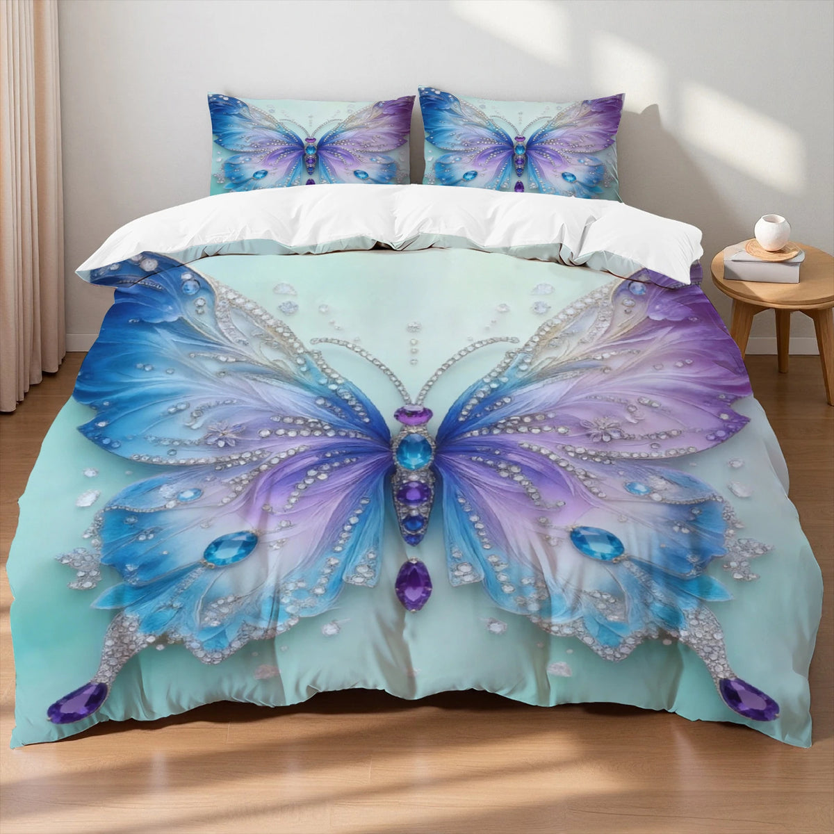 Ethereal Butterfly Fantasy Bedding Set