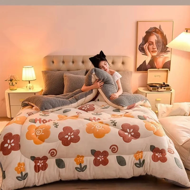 Ultra-Thick Dual-Sided Winter Cloud Comforter