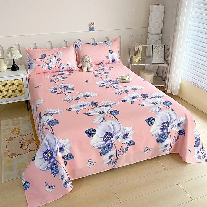 Botanical Bloom Premium Luxury Flat Sheet