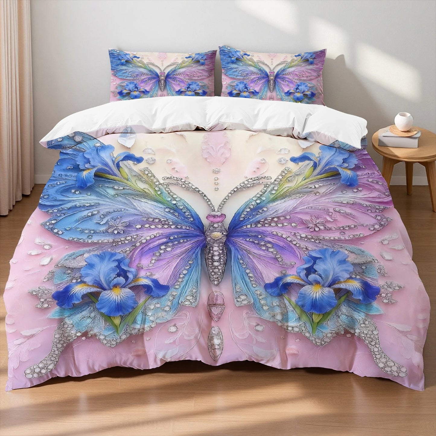 Ethereal Butterfly Fantasy Bedding Set