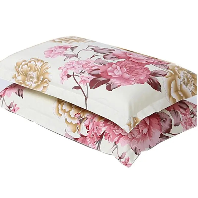 Soft Floral Non-Toxic Accent Pillowcase
