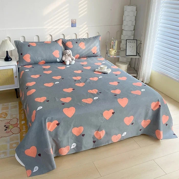 Botanical Bloom Premium Luxury Flat Sheet