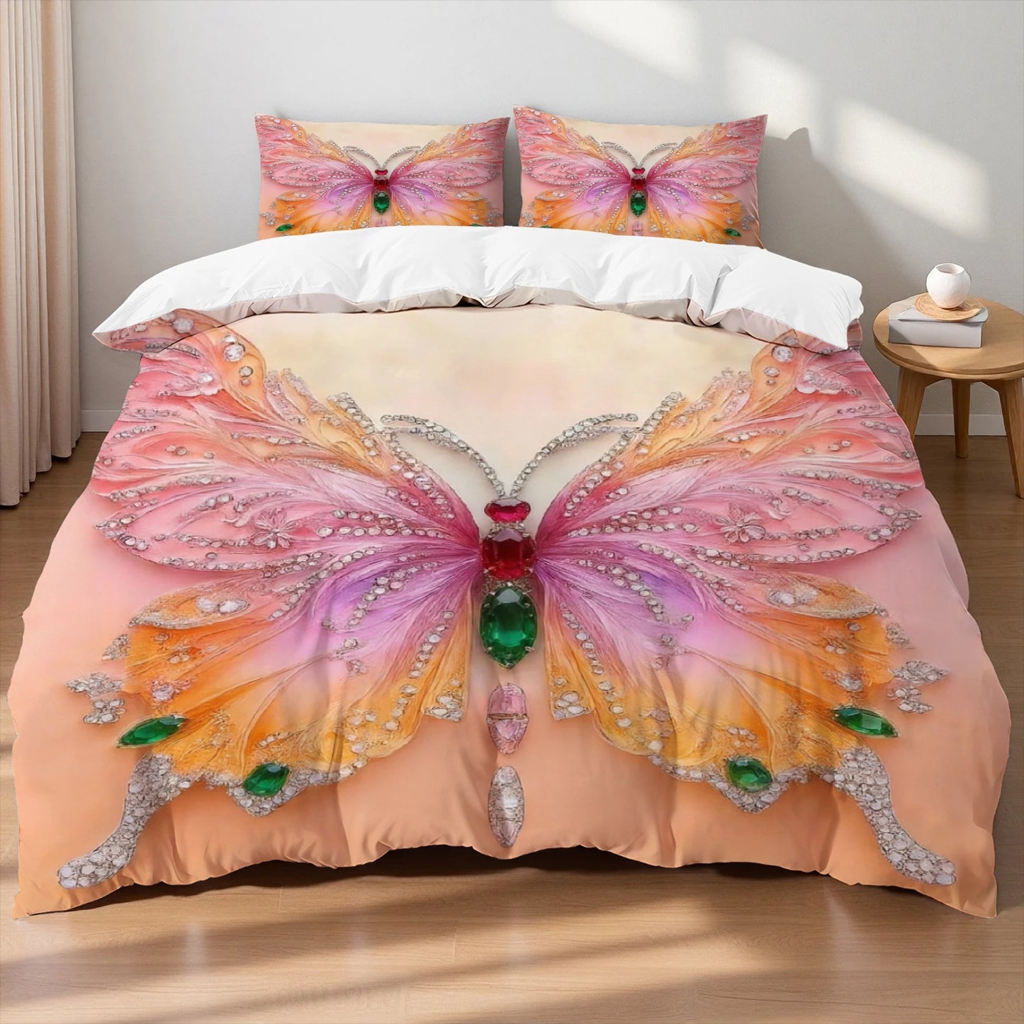 Ethereal Butterfly Fantasy Bedding Set