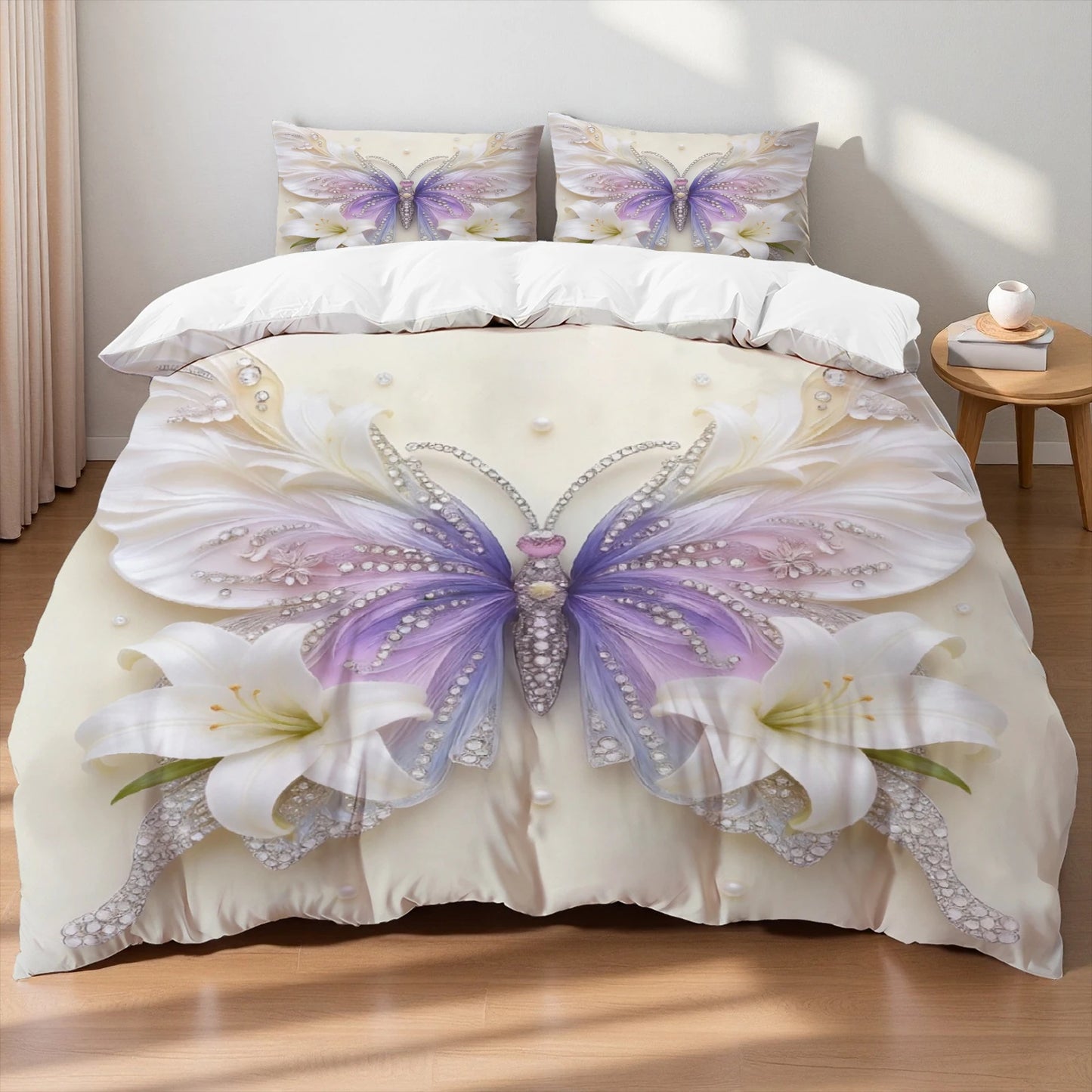 Ethereal Butterfly Fantasy Bedding Set