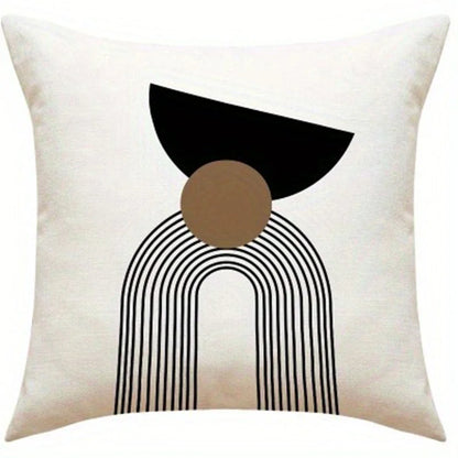 Abstract geometric line printed pillowcase modern Nordic style home furnishing room decoration living room sofa cushion cover - AliExpress 15