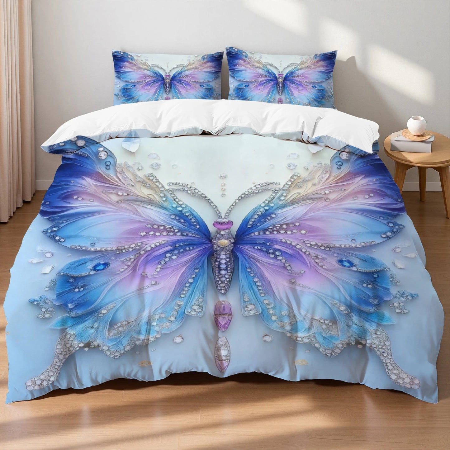 Ethereal Butterfly Fantasy Bedding Set