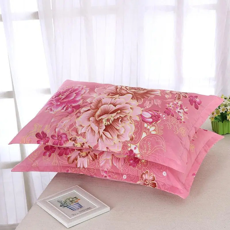 Soft Floral Non-Toxic Accent Pillowcase