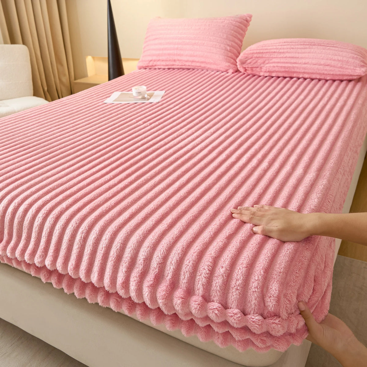 Ultra-Plush Faux Rabbit Fur Protector