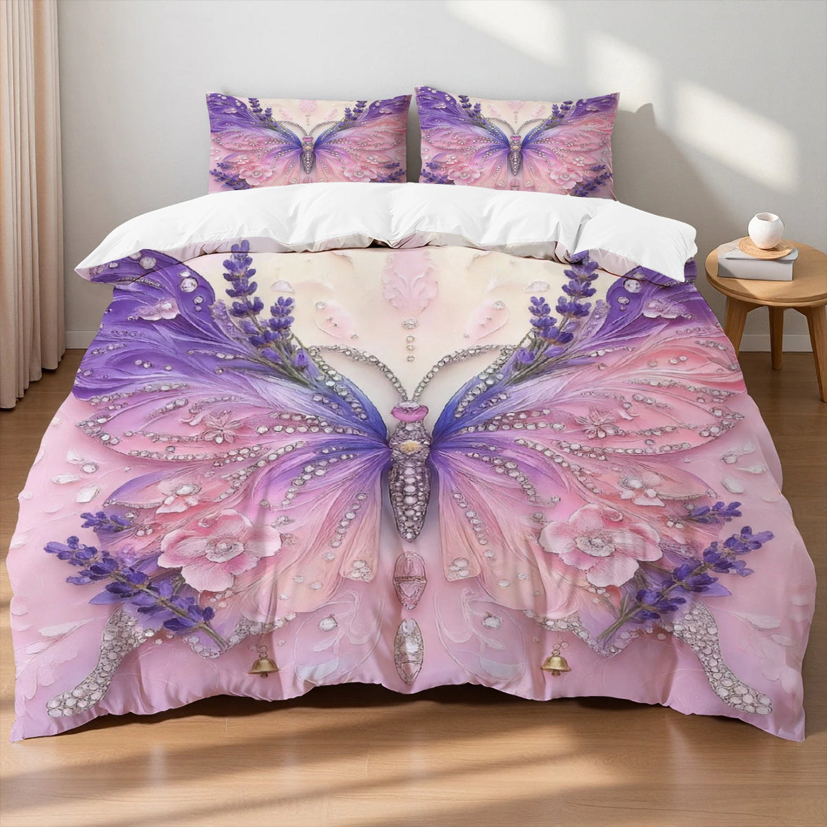 Ethereal Butterfly Fantasy Bedding Set