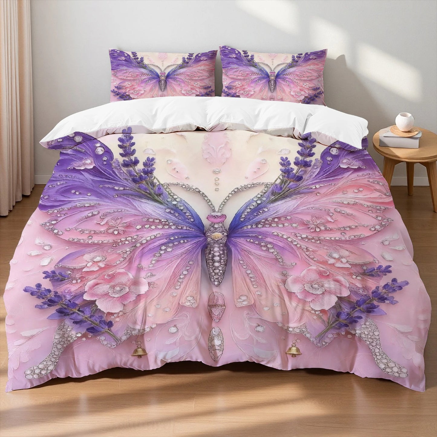 Ethereal Butterfly Fantasy Bedding Set