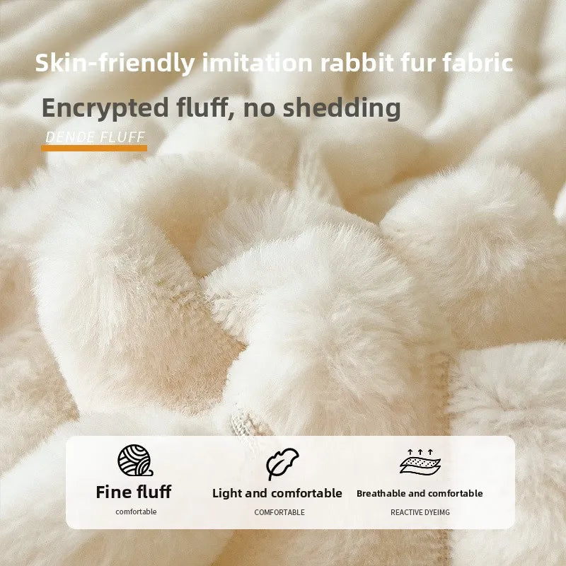 Ultra-Plush Faux Rabbit Fur Protector