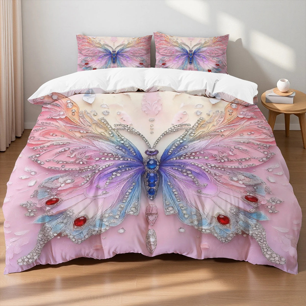 Ethereal Butterfly Fantasy Bedding Set